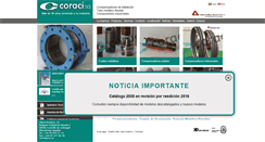 Desktop Screenshot of coraci.es